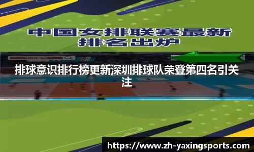 排球意识排行榜更新深圳排球队荣登第四名引关注